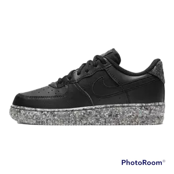 Nike Other - Nike Air Force 1 PS Recycled Wool Pack Black DB 4587-001 Kids Size 10C